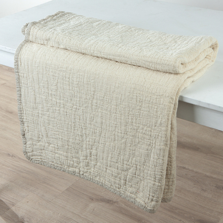 Покрывало льняное Колизей 160*220 см