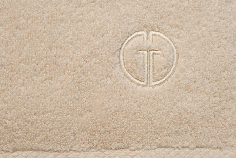 Полотенце 100х150 Garda Decor Соло кремовое