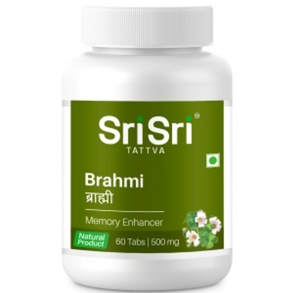 БАД Sri Sri Brahmi Брами мозговой тоник, 60 таб