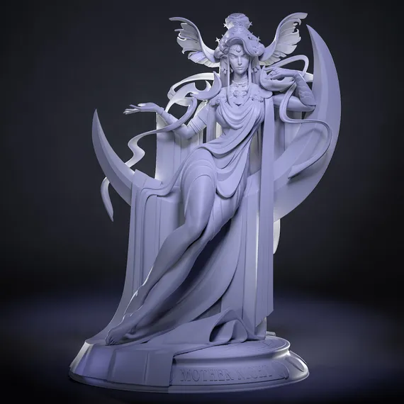 Nyx on the Сrescent Moon - Hades