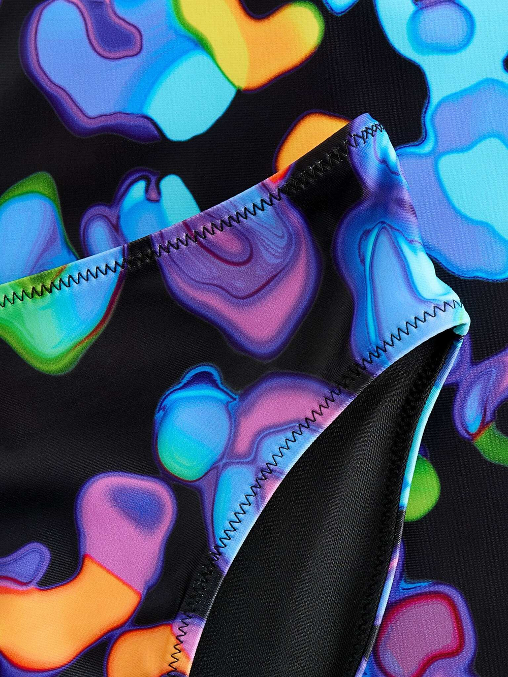 Купальник раздельный для девочки Next N01-165, Черный, Синий