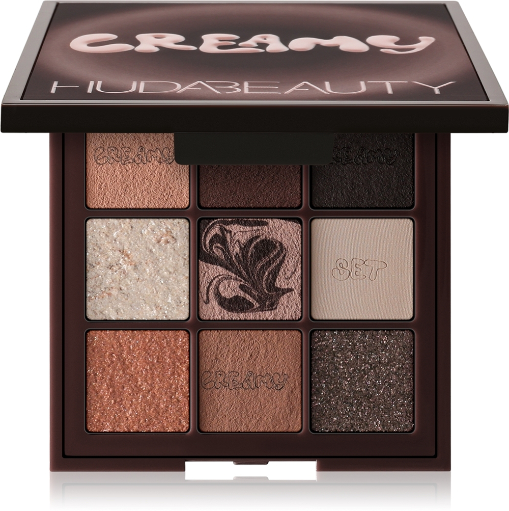Huda Beauty Creamy Obsessions Eyeshadow Palette - палитра теней для век, 8,22 g