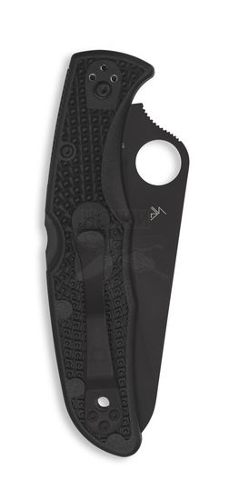 Складной нож Spyderco Pacific Salt 2 91PBBK2 c клинком из стали H1, рукоять FRN