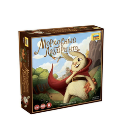 Настольная игра ZVEZDA "Морковный лабиринт", семейная