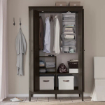 Гардероб - IKEA IDANÄS /ИДАНАС ИКЕА, 211х121х59 см, коричневый