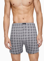 Классические мужские трусы свободного кроя (Размер: M) (Цвет: серый)