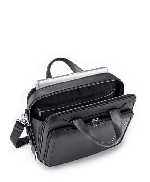 Портфель большой кожаный Sadler/Black