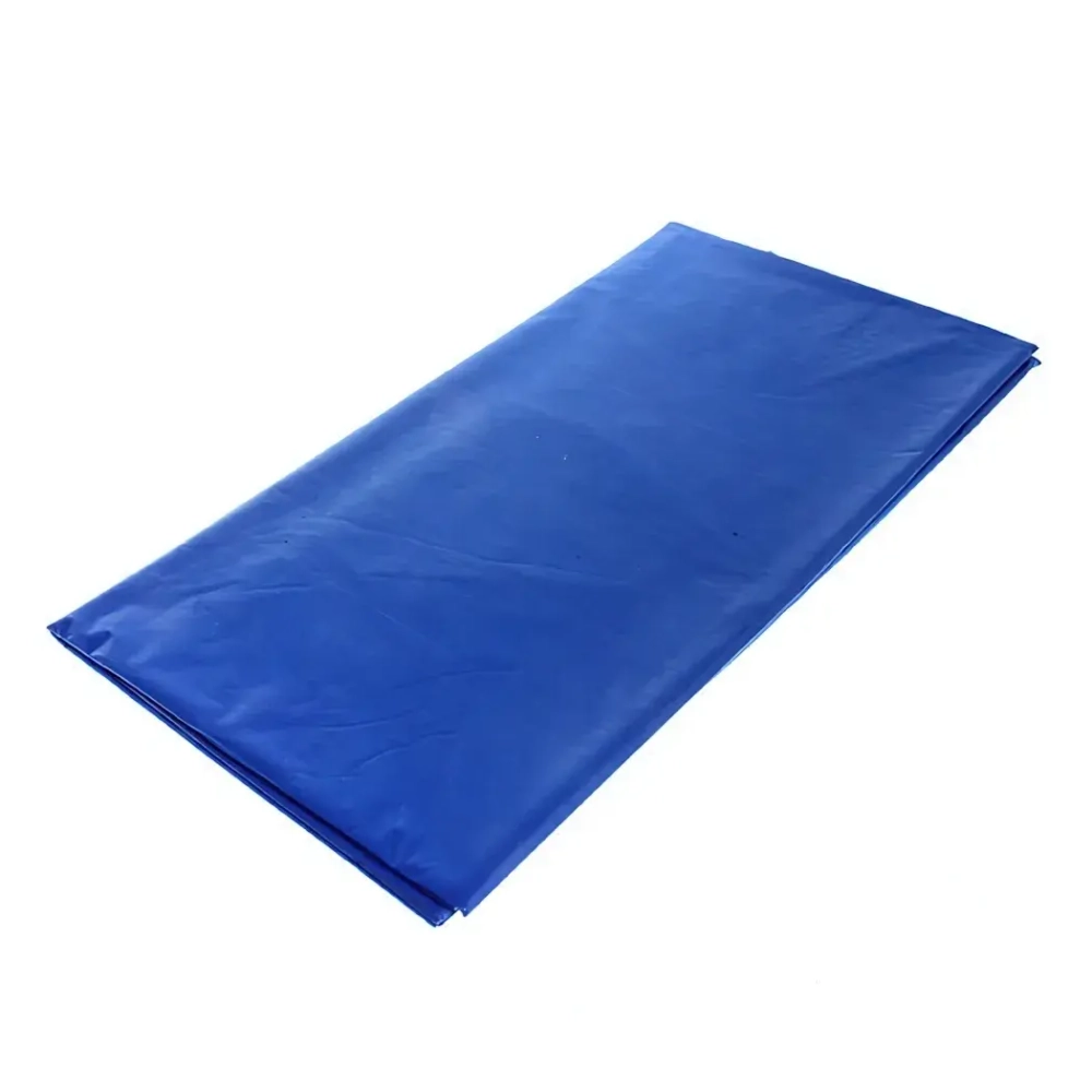 Скатерть «Радуга» 137*183см синяя, пвх