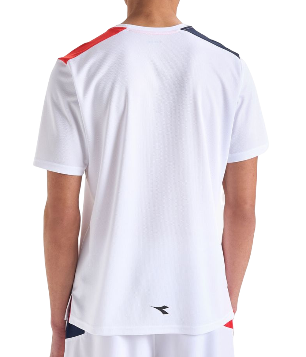 Мужская теннисная футболка Diadora SS Core T-Shirt - optical white