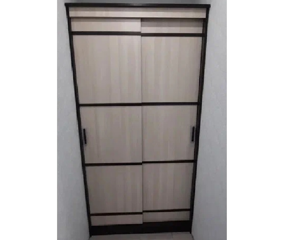 Шкаф-купе двухдверный Сакура, венге/лоредо