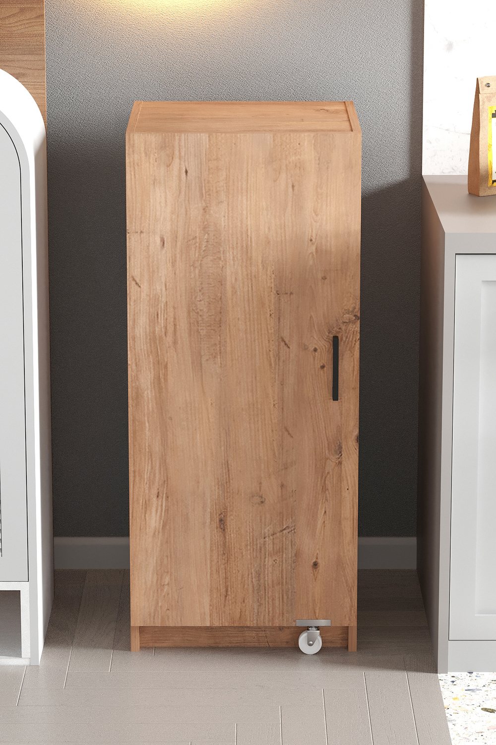 Шкаф для кладовой ATLAS - сосна