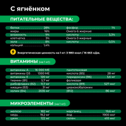 Корм сухой для щенков породы Кавалер кинг чарльз спаниель, премиум полнорационный комплекс, с ягненком, 800 гр, QUATTRO