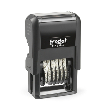 Trodat 4846 Printy 2.0 нумератор автоматический 6 разрядов, высота символа 4 мм