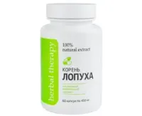 Экстракт Корня Лопуха, 60 капсул по 450 мг., Алфит Плюс