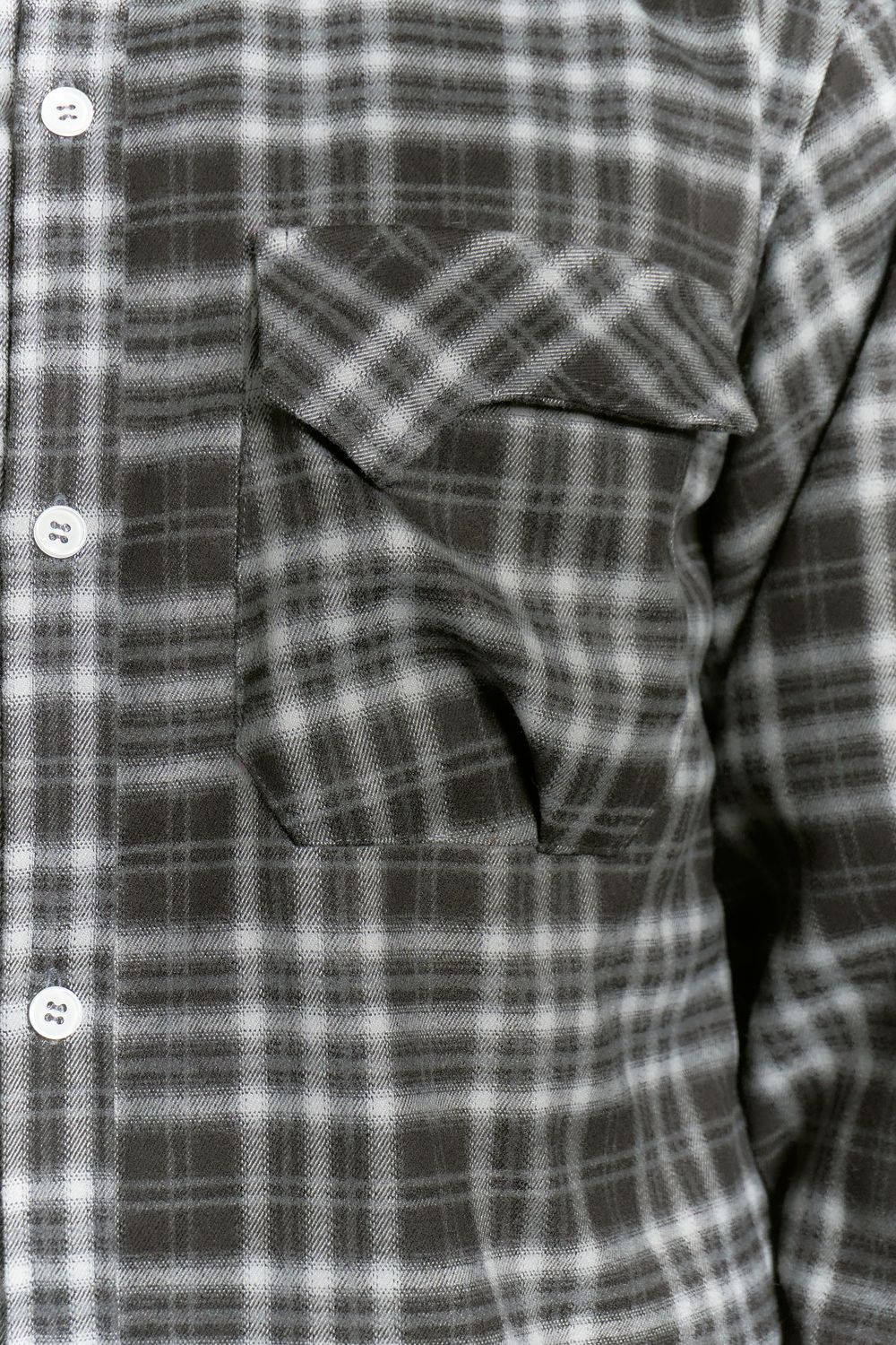 Рубашка Called a Garment Human Flannel Shirt "Black"