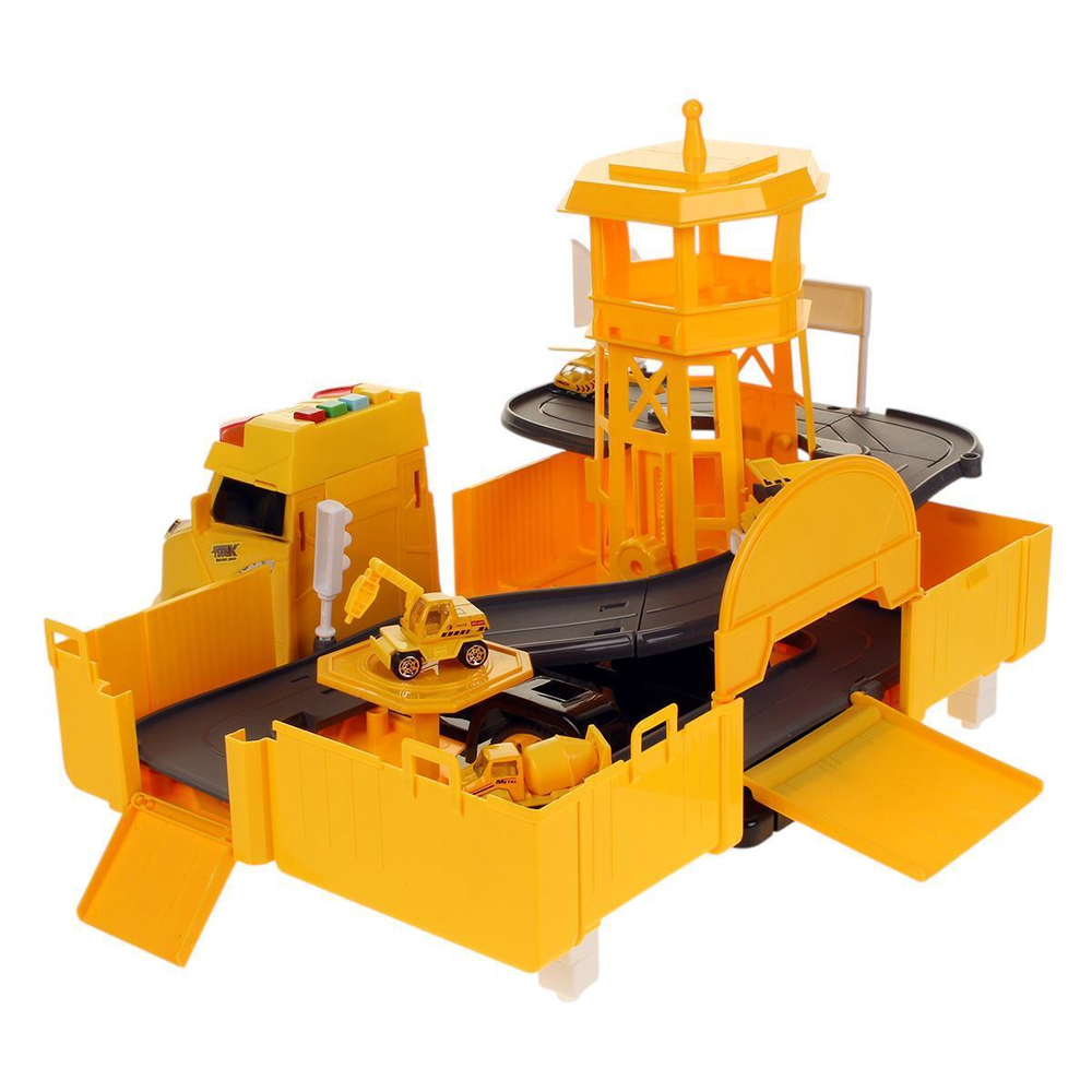 Парковка с транспортом, коробка 660-A258