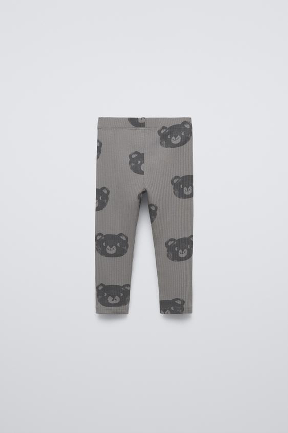 ZARA ЛЕГИНСЫ С ПРИНТОМ, АНТРАЦИТОВЫЙ