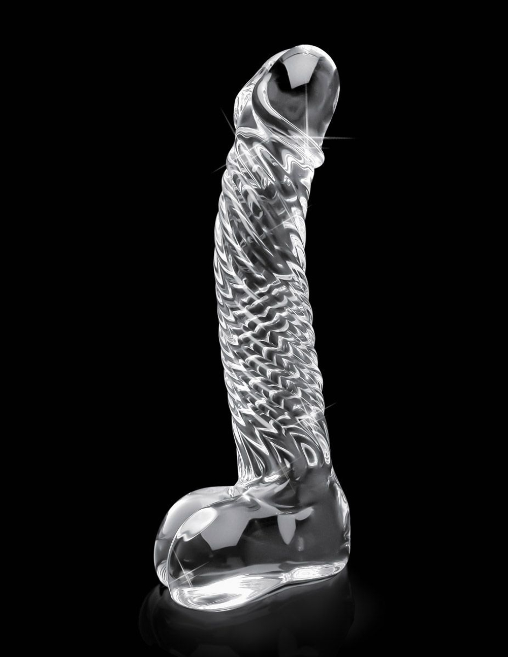 Анальный стимулятор Icicles №61 - 16,5 см. (Цвет: прозрачный)