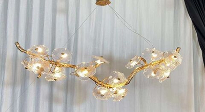 Люстра Nenufar Blooming Copper L190