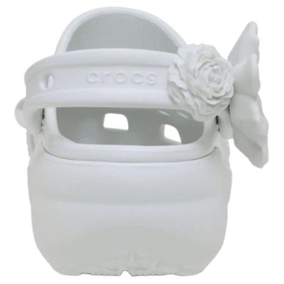 Crocs Classic Platform Bouquet Clog 'White'