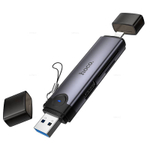 Hoco HB56A Victory USB/iP 3-в-1 кард ридер