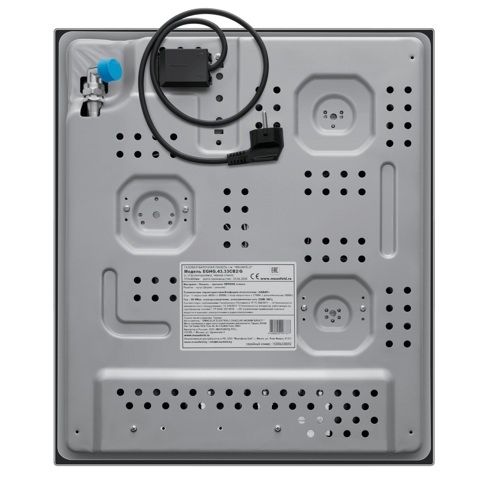 Газовая варочная панель MAUNFELD EGHG.43.33CB.R/G