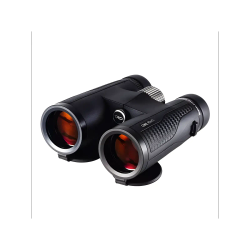 Чёрный бинокль TRD OWL 10x42 с центральной фокусировкой и текстурированным корпусом