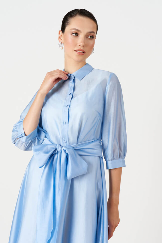 51659 Платье женское (небесно-голубой)