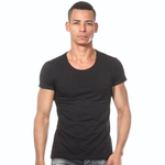 Черная мужская футболка (Размер: M) (Цвет: черный)