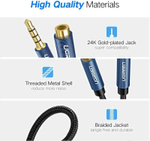 Кабель Audio 3.5mm - Audio 3.5mm, 2m. UGREEN 40675