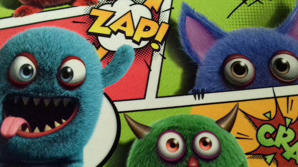 Микровелюр Xpoint (Икспоинт) 0011.01 Монстрики