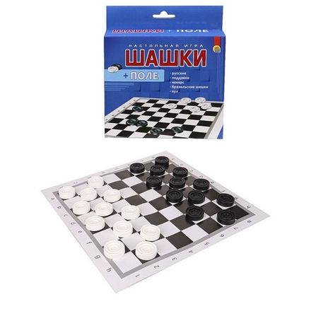 Шашки с полем