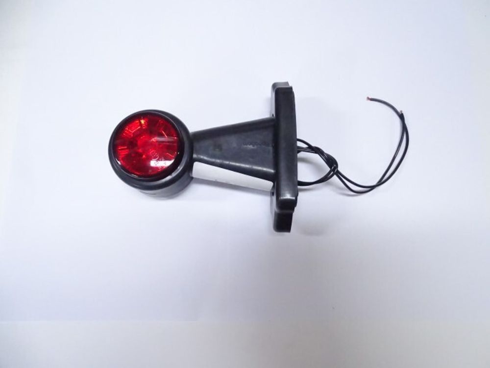 Фонарь габаритов красный/белый светод. 12-24V (Евросвет)