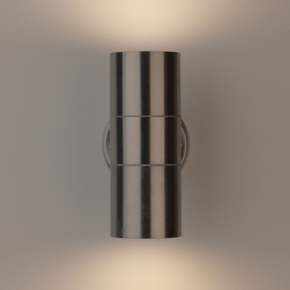 WL16 Подсветка ЭРА Декоративная подсветка 2*GU10 MAX35W IP54 хром | Настенная подсветка