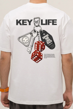 Футболка KUL'TURA "KEY OF LIFE" Белый