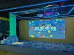 Интерактивный игровой комплекс с проектором и шаропадом «Звёздный дождь»