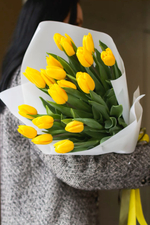 Букет из желтых тюльпанов "Yellow Tulips"