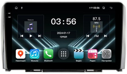 Магнитола для Great Wall Hover H6 2012-2017 - FarCar DX3003M монитор 9.5" IPS на Android 13, 4+64Гб, CarPlay