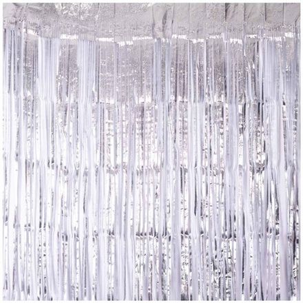 Занавес "Серебряный дождик" 1х2м