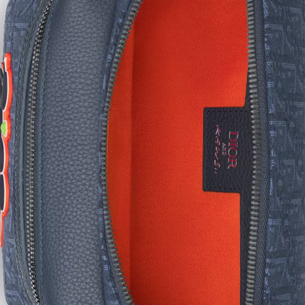 Картхолдеры и кошельки DIOR x KAWS Rider 2.0 Logo, 1ESBO077OUP-H563