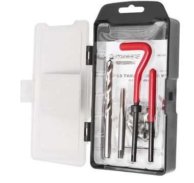 Набор инструментов и футорок для восстановления резьбы М12х1.75, 15пр., в кейсе Forsage F-912U7