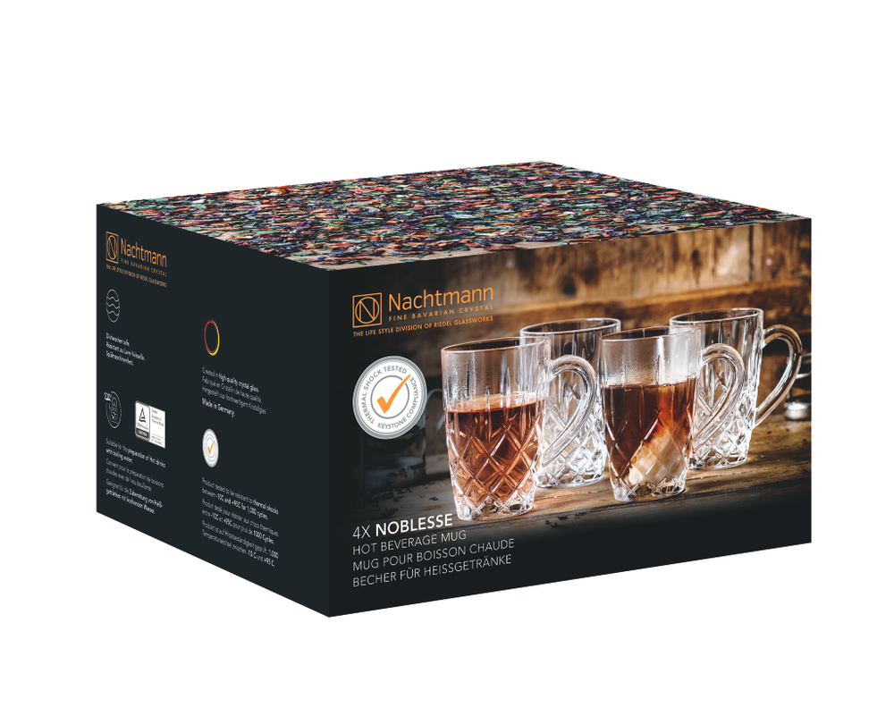 Набор кружек для горячих напитков 4шт 347мл Nachtmann Hot Beverages