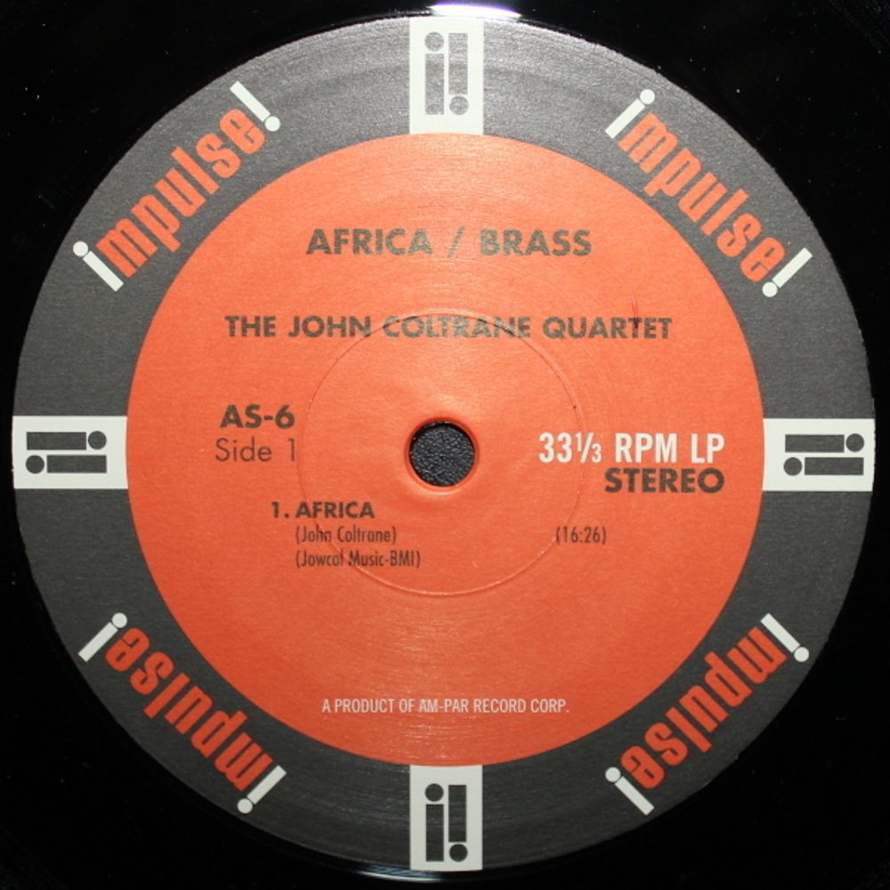 John Coltrane Quartet / Africa/Brass (LP)