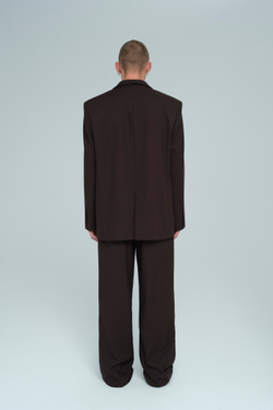 Пиджак однобортный | brown