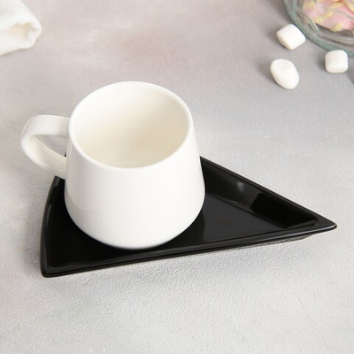 Чайная пара Черно-белое