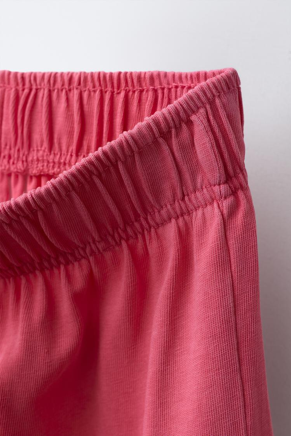 ZARA БРЮКИ WIDE LEG КАРГО С ЭФФЕКТОМ ПОТЕРТОСТИ, МАЛИНОВЫЙ