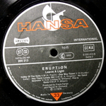 Eruption / Leave A Light (LP)