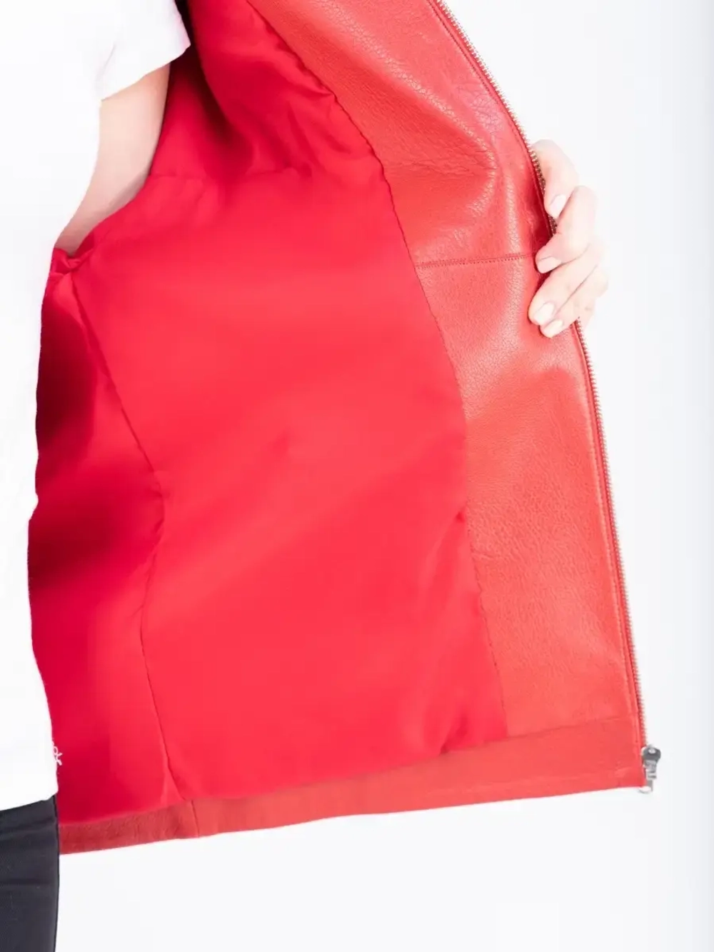 Куртка женская кожаная большие размеры