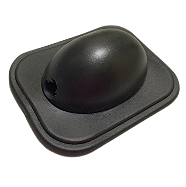 Крепление леера конечного типа Pelican Чёрное 80x60x25мм