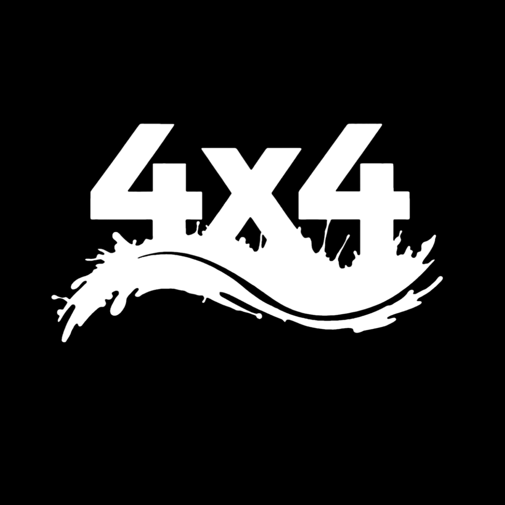 Виниловая наклейка на авто "4х4"